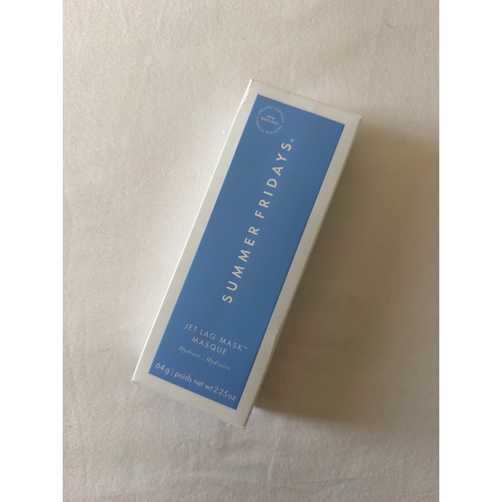 Summer Fridays Jet Lag Mask 2.25 oz 64g Updated Formula Hydrating Face Mask NEW